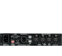 4CH  AUTOMATIC MICROPHONE MIXER (110V) WITH LOGIC CONTROL AND EQ PER CHANNEL,